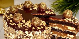 Торт «Роше»: шоколадне блаженство